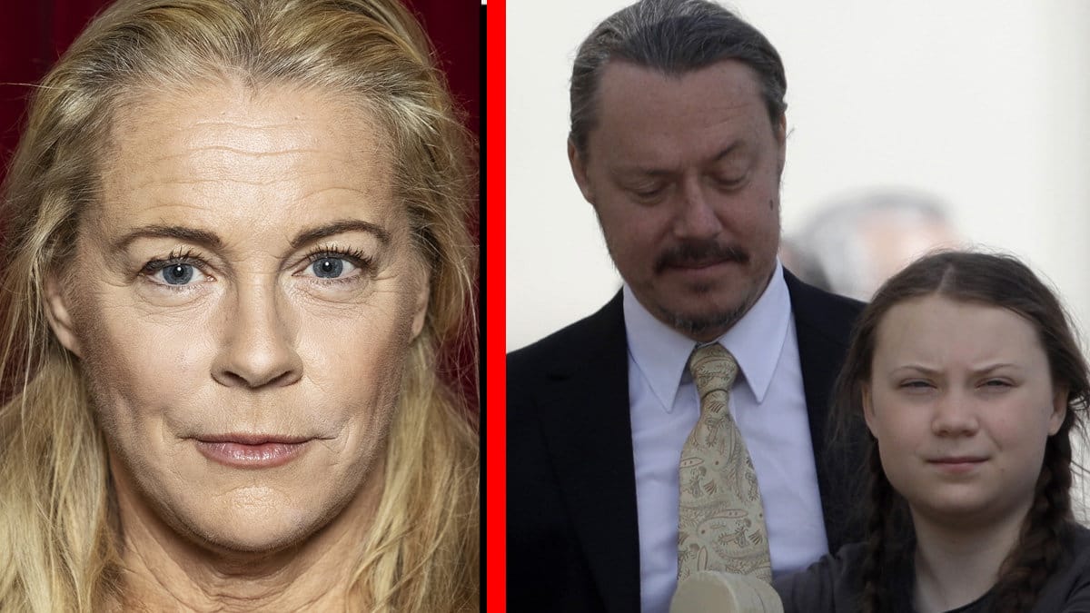 Malena Ernman och Svante Thunberg