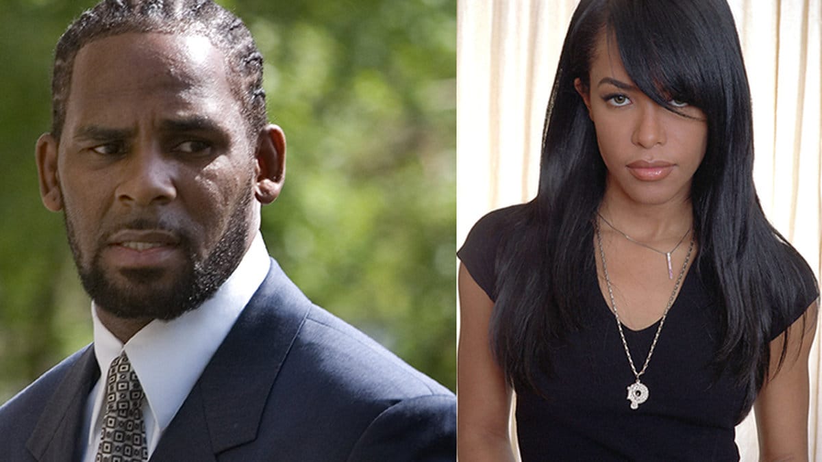 Aaliyah och artisten R Kelly