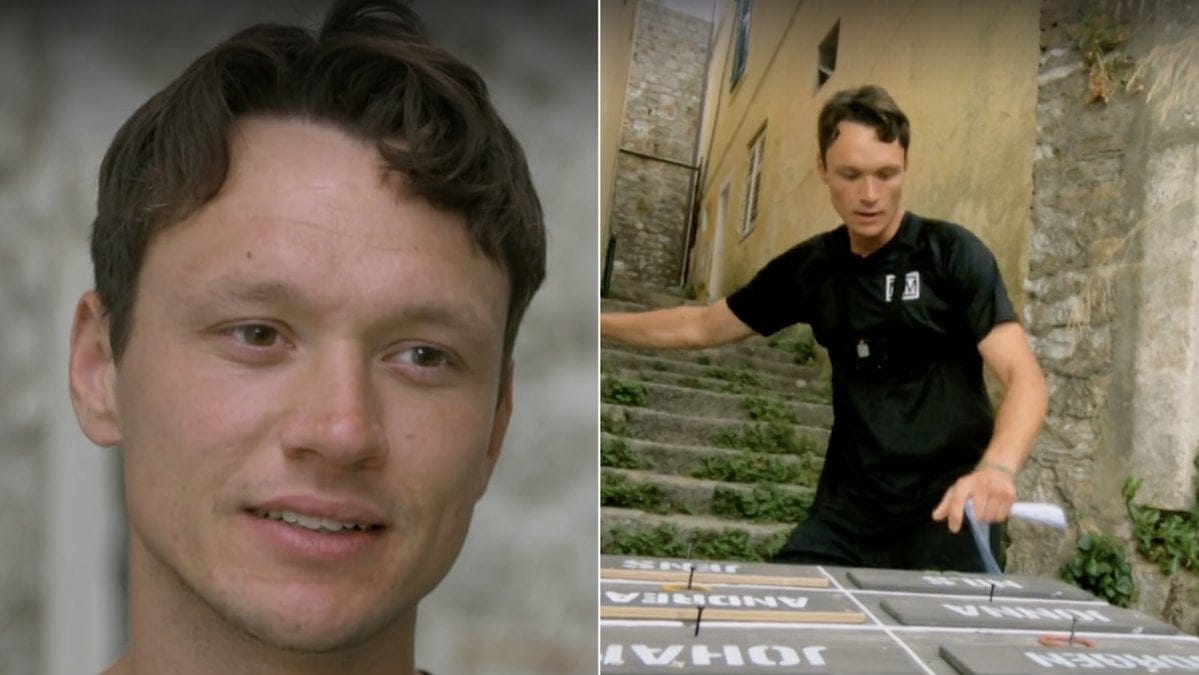 Nils van det Poel hade marginalerna på sin sida under inspelningen av Mästarnas mästare.