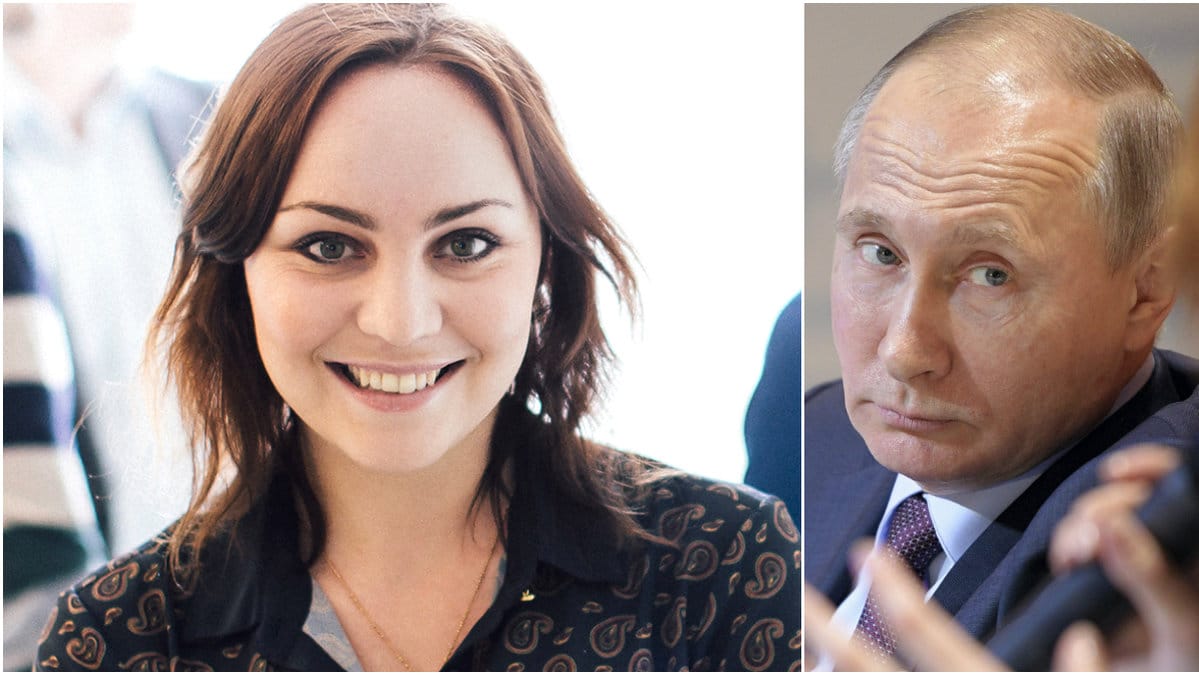 Vladimir Putin vid tv-intervju
