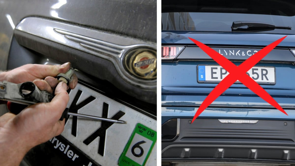 Transportstyrelsens lista över förbjudna bokstavskombinationer är lång.