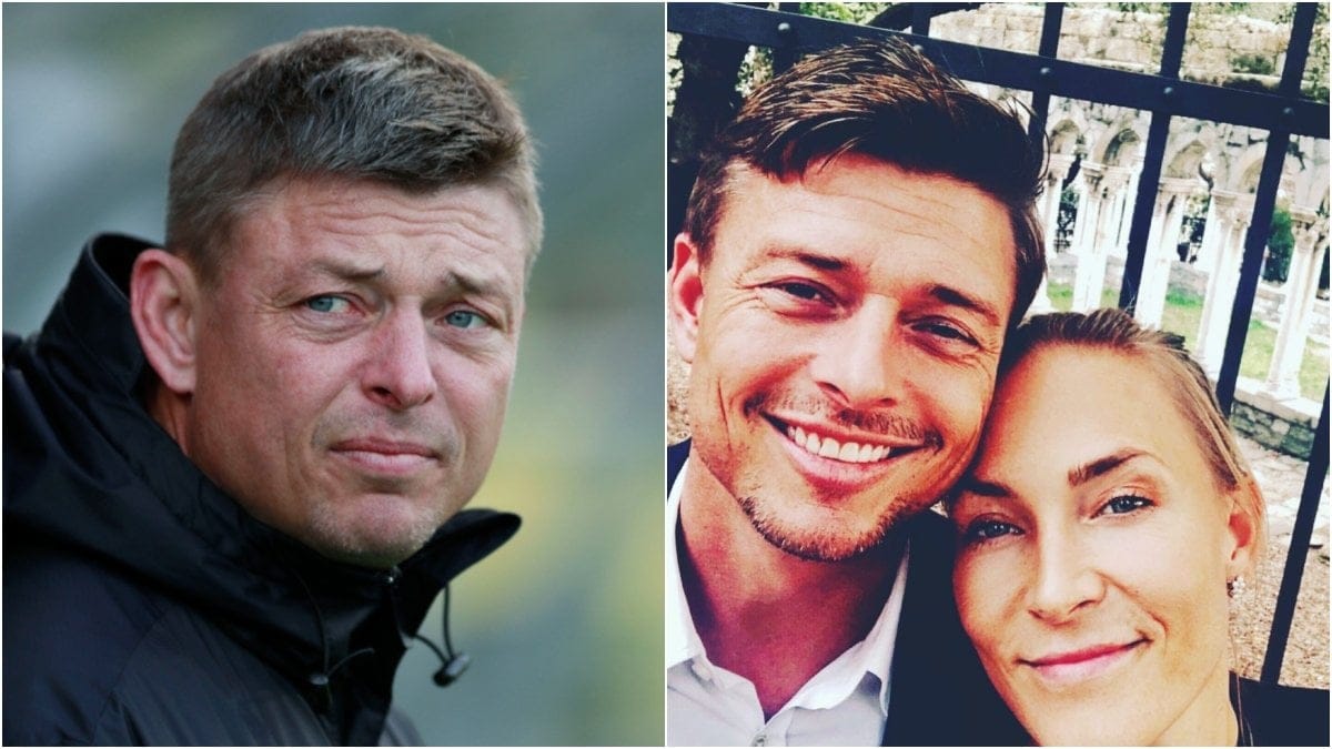 Jon Dahl Tomasson är gift med Line Dahl Kongeskov Tomasson.