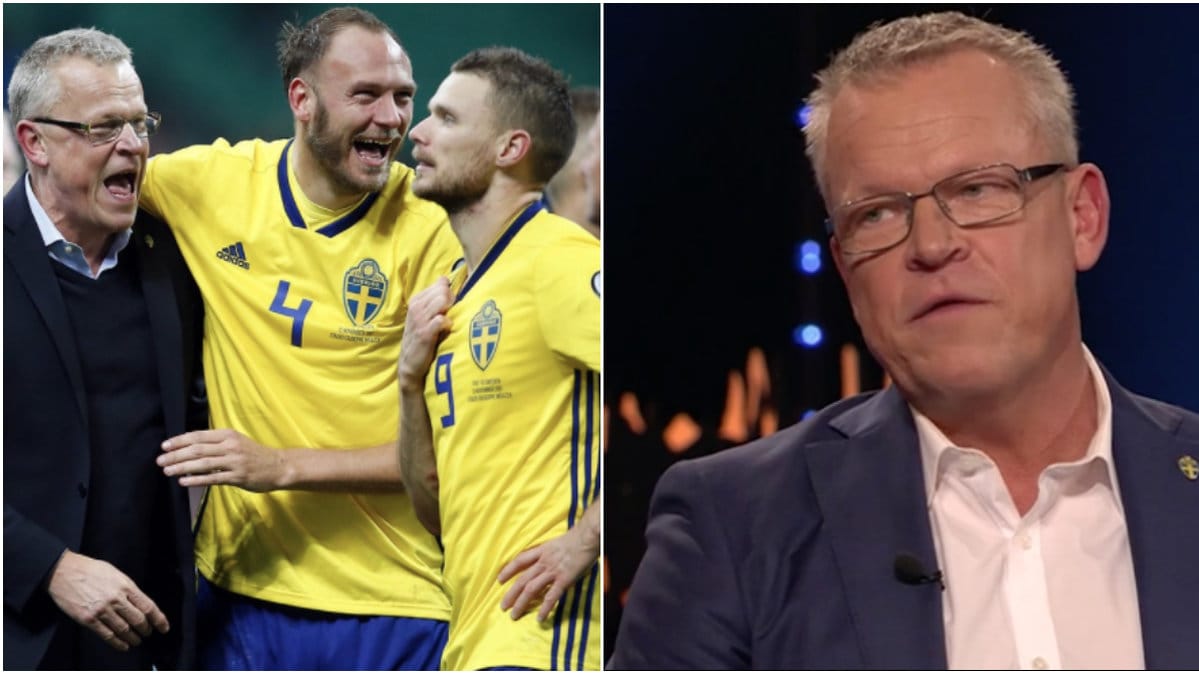 Janne Andersson berättar om festen efter bragden i Milano.