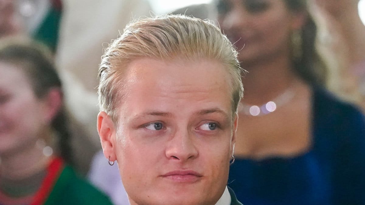 Marius Borg Høiby under en gala.