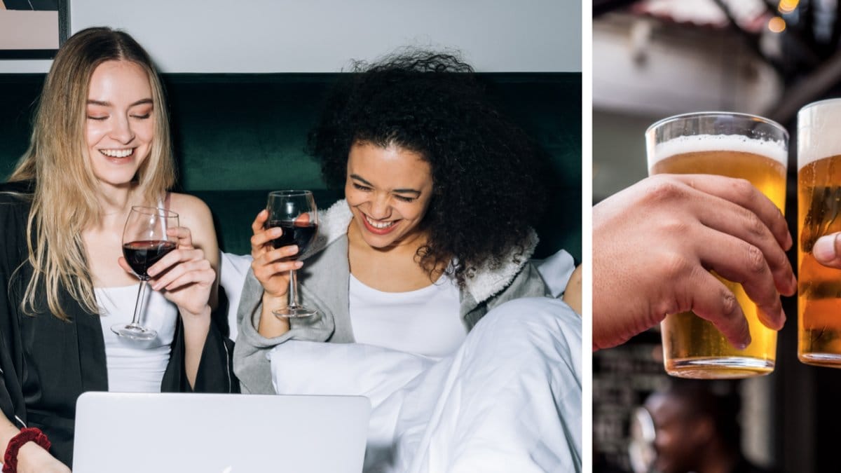 Elva procent av svenskarna dricker tre gånger i veckan eller mer.