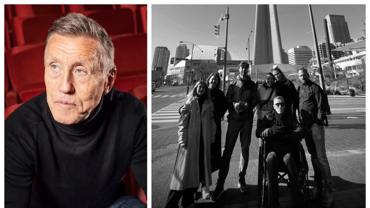 Börje Salming, 71, har rest till Toronto med familjen.