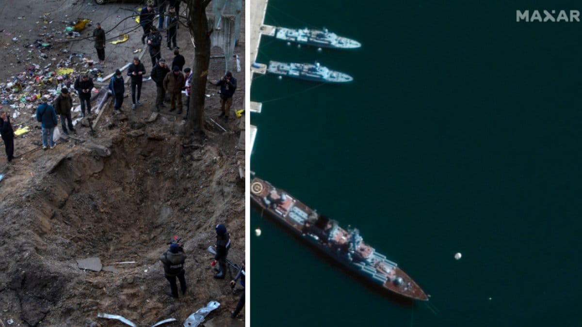 Putin rasande – bombar Kiev i hämnd efter flaggskeppsattacken 