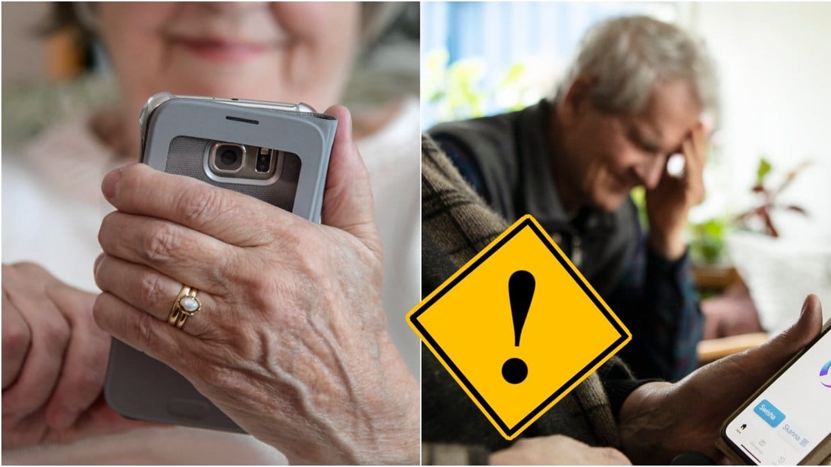 Bedragare skickar sms och försöker lura personer.