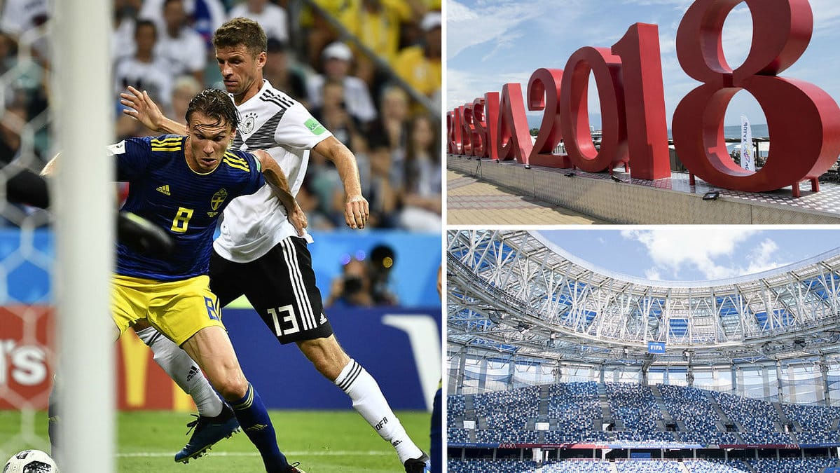 Fotbolls-VM spelar i Ryssland. 