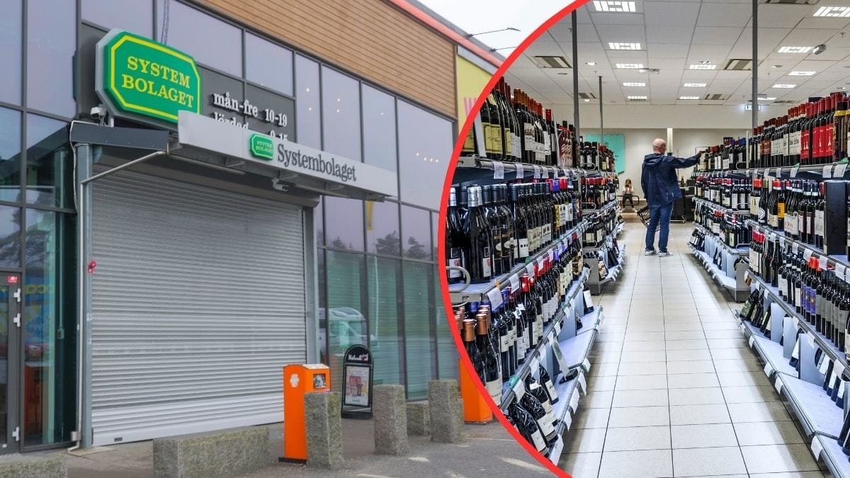 Stängt systembolag,