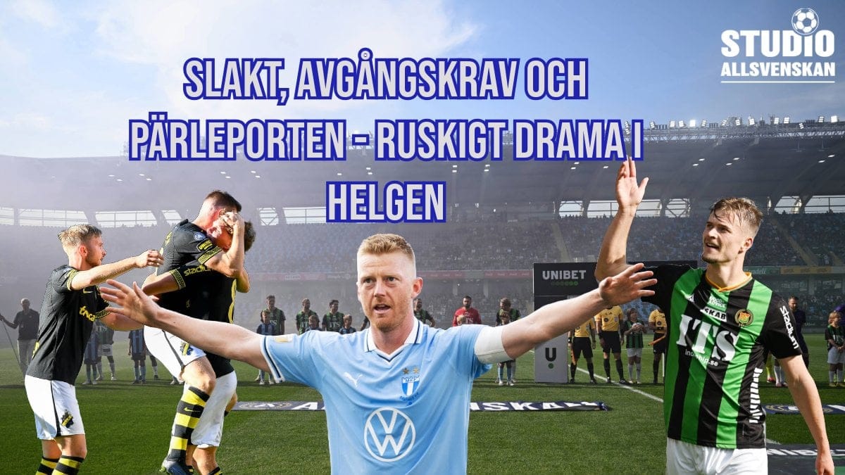 Studio Allsvenskans måndagsavsnitt går igenom allt som hände i helgen.