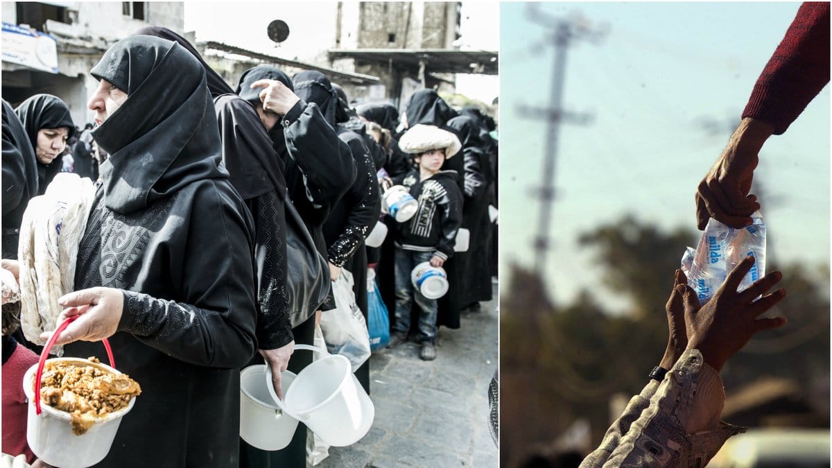 Syrien Bistånd