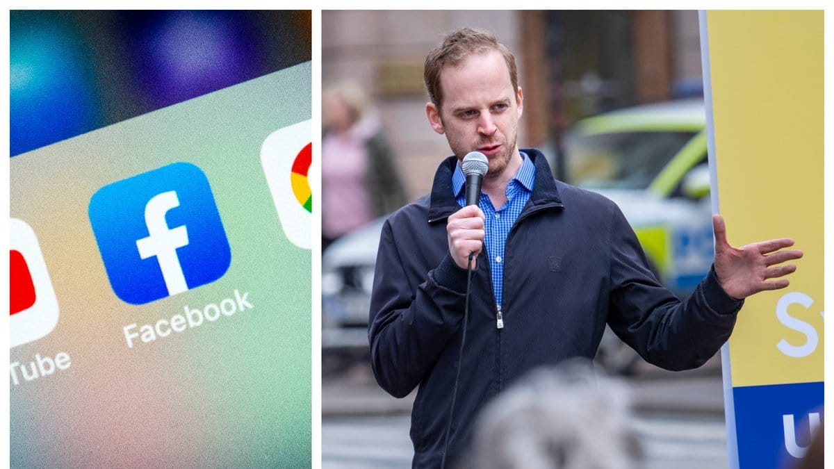 Gustav Kasselstrand (AfS) uppger att han blockerats på Facebook.