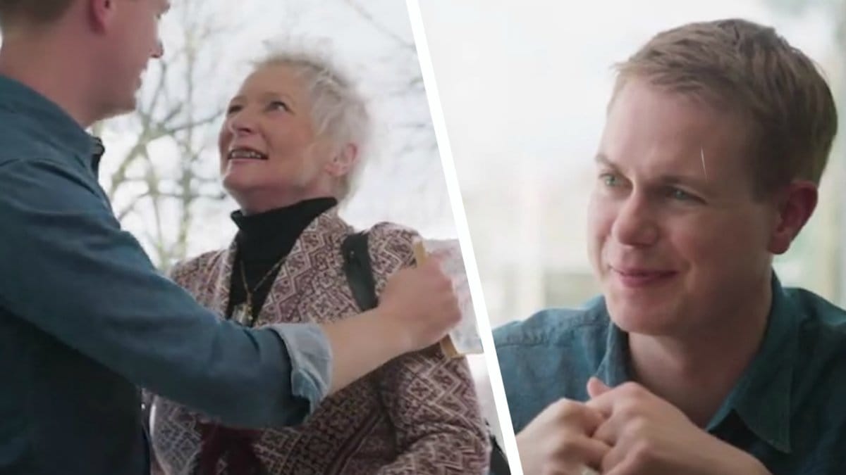 Gustav Fridolin berättar om svåra tiden med mamman