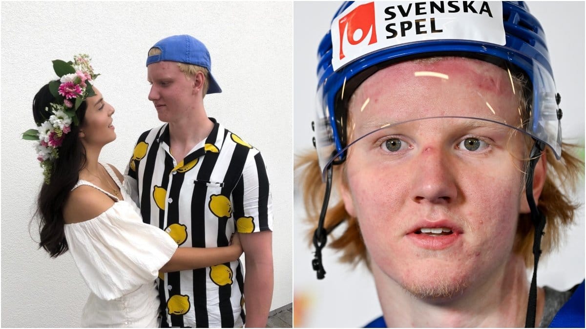 Rasmus Dahlin och Carolina Matovac har varit ett par i flera år.