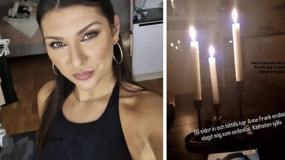 Sverigedemokraterna meddelar att de tar SD Riks-profilen Rebecka Fallenkvist ur tjänst efter att hon hånade Anne Frank på sociala medier.