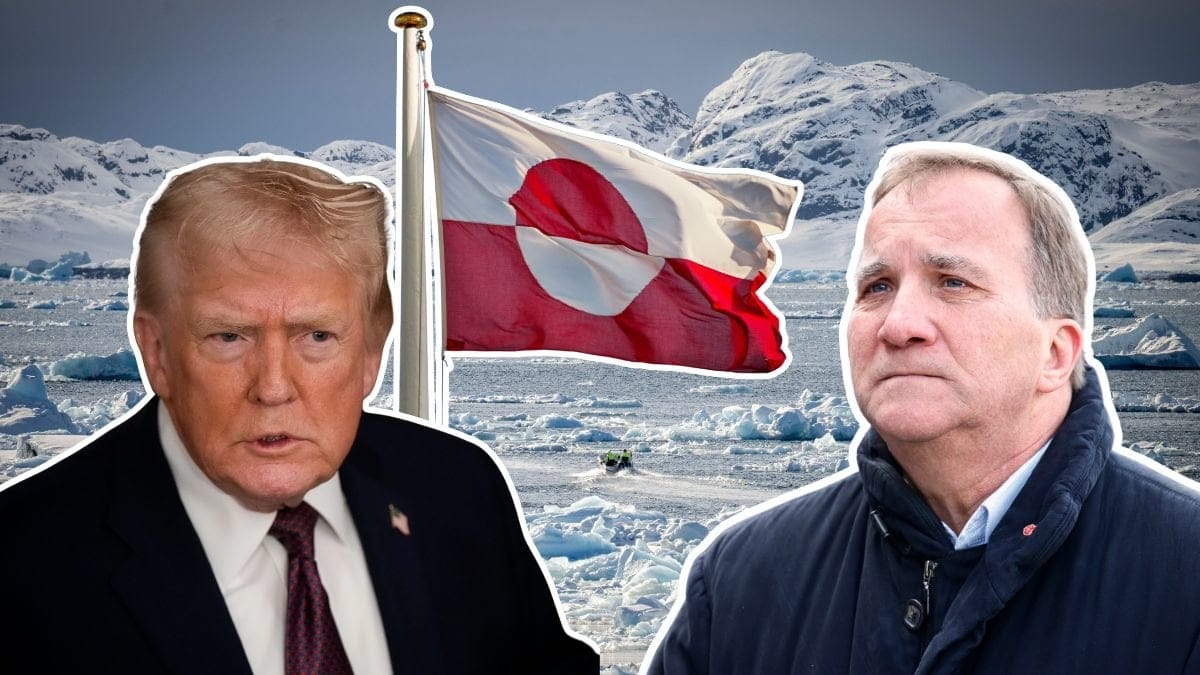 Trump, Löfven, Grönland