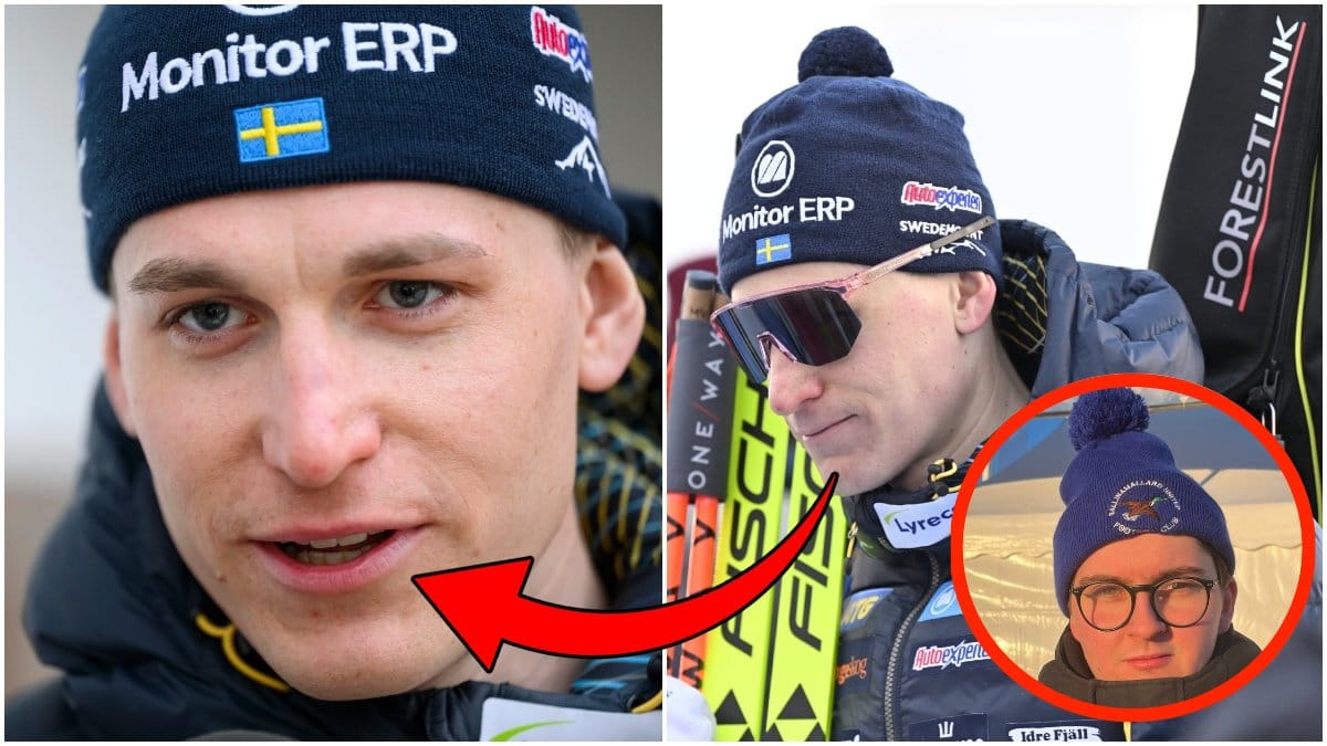 Martin Ponsiluoma var inte nöjd efter fredagens sprint.