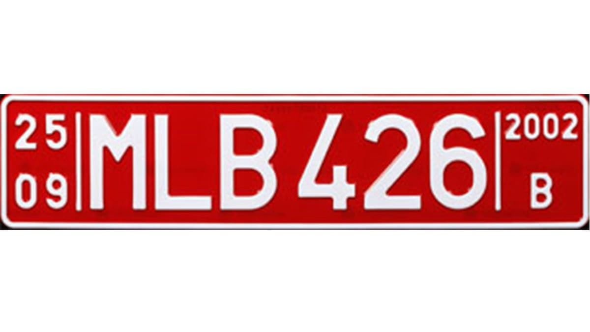 Registreringsskylt r