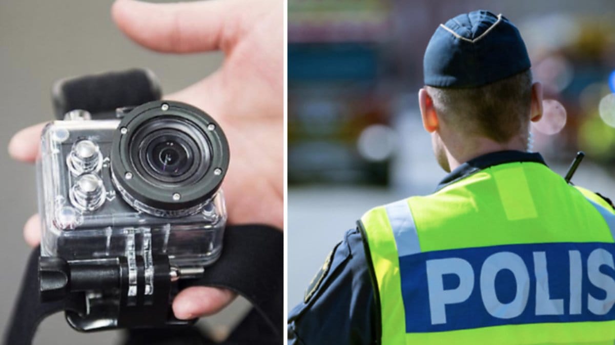 Från och med första december kommer polis bära kroppskameror.
