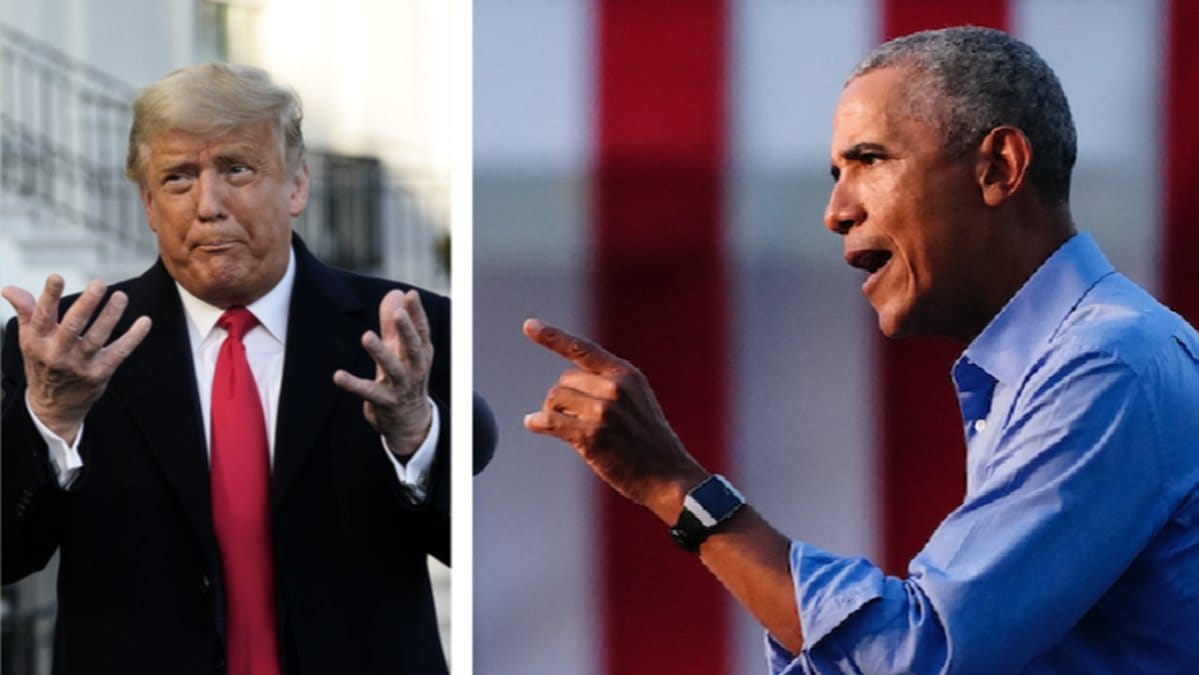 Obama till hård attack mot Trump.