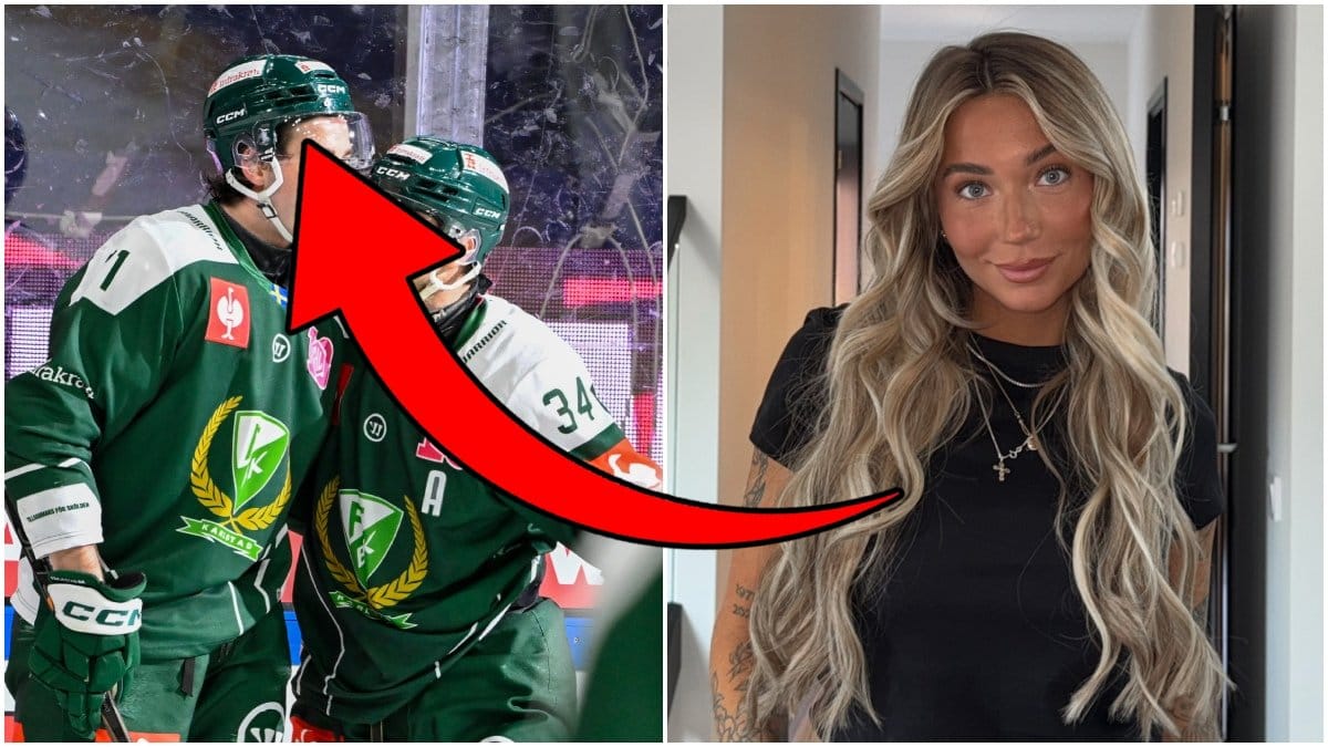 Nicci Hernestig är tillsammans med den välkända ishockeyspelare