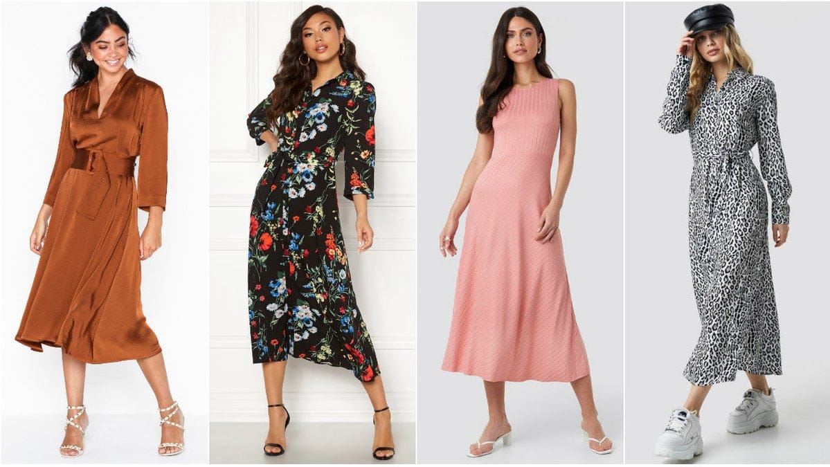 Vi har listat de 15 snyggaste klänningarna till hösten som finns ute i butik just nu.
