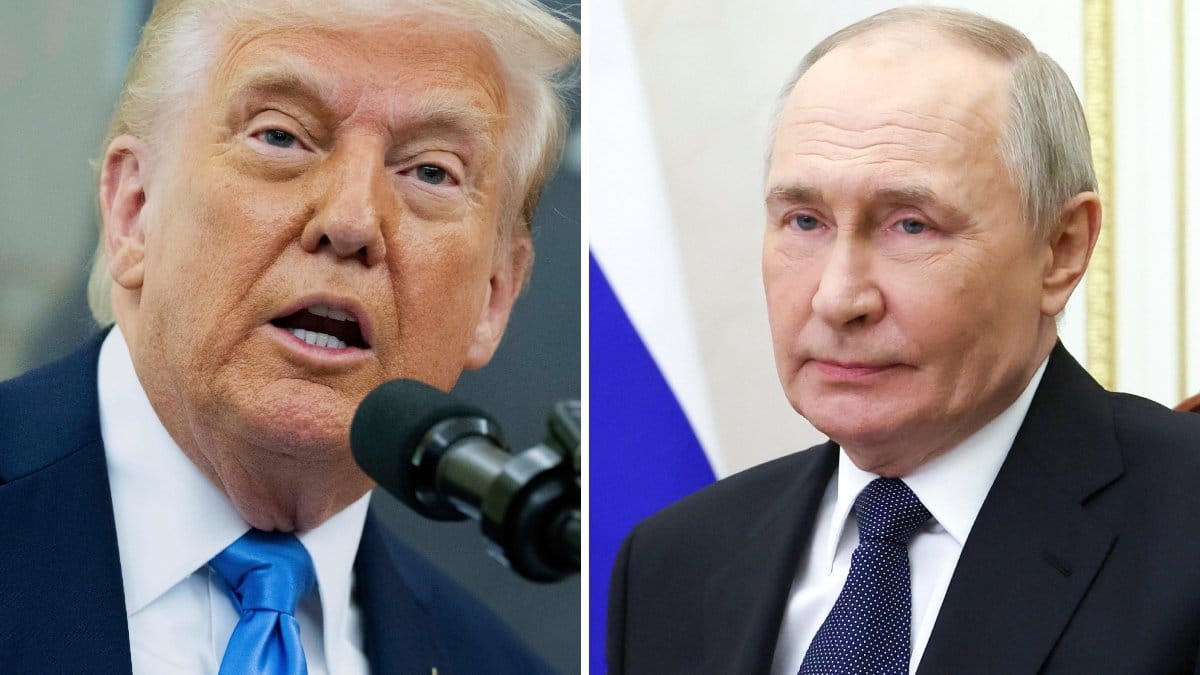 Donald Trump och Vladimir Putin