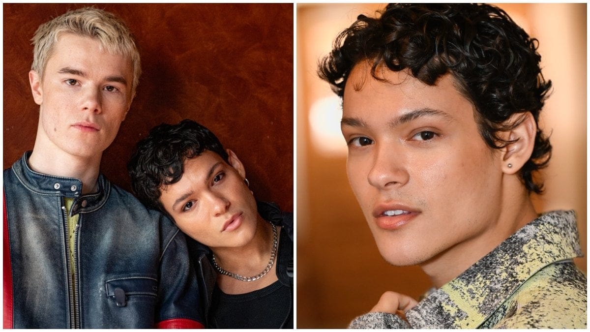 Edvin Ryding och Omar Ruberg spelar i Young Royals.
