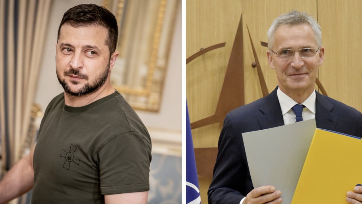 Zelenskyj: Ukraina kommer ansöka om medlemskap i Nato