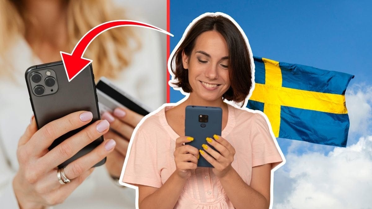 Mobil, Sverigeflagga