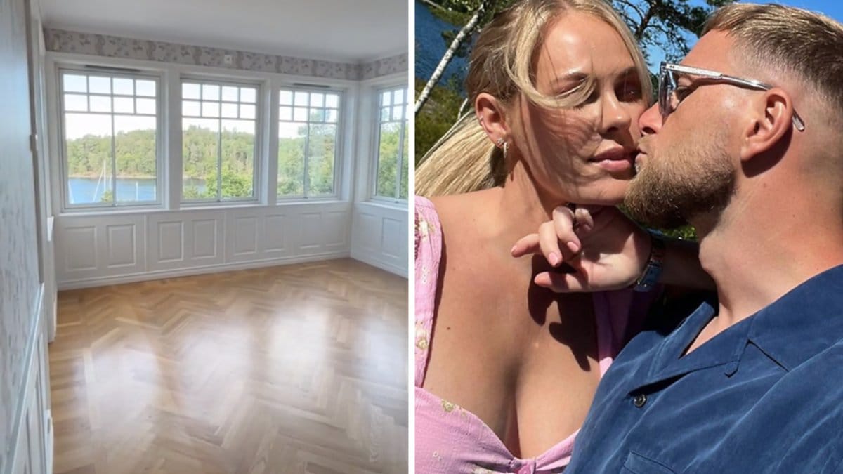 Nu visar Sanna och John upp lyxköpet.