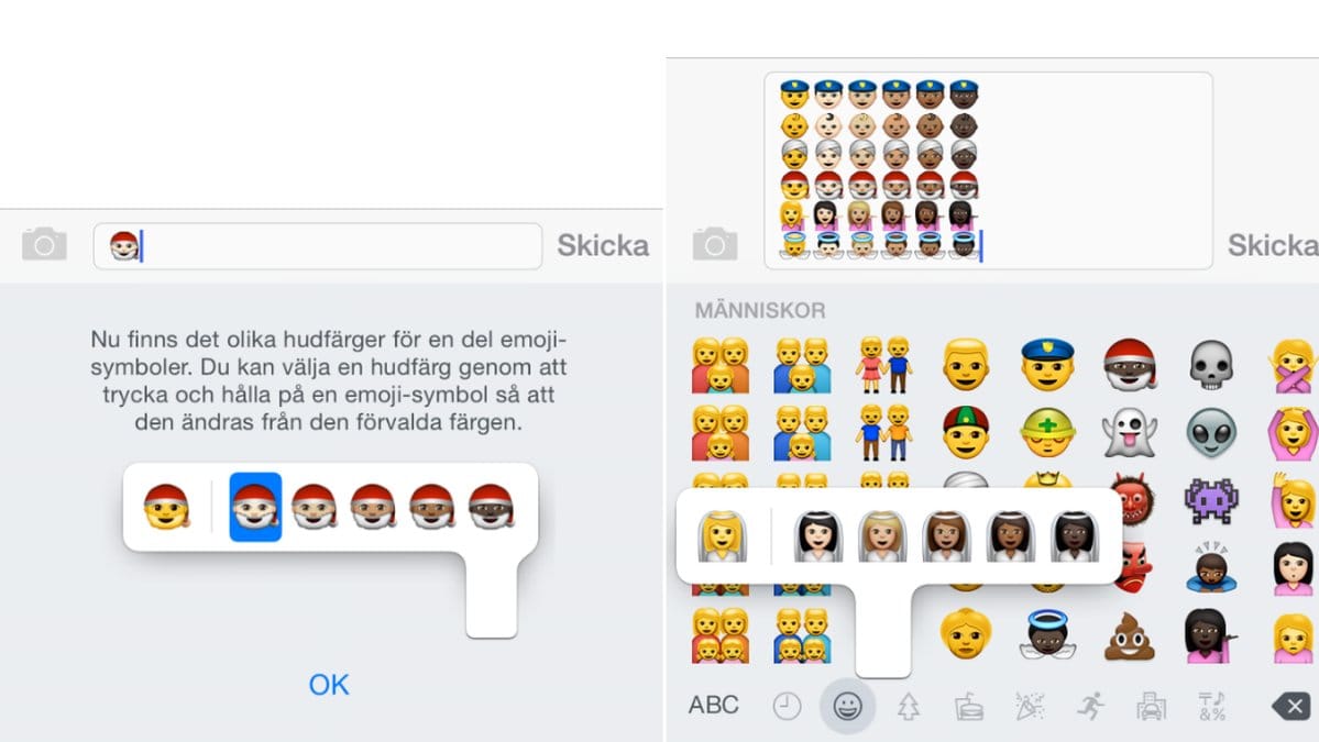 Emoji, smartphone 