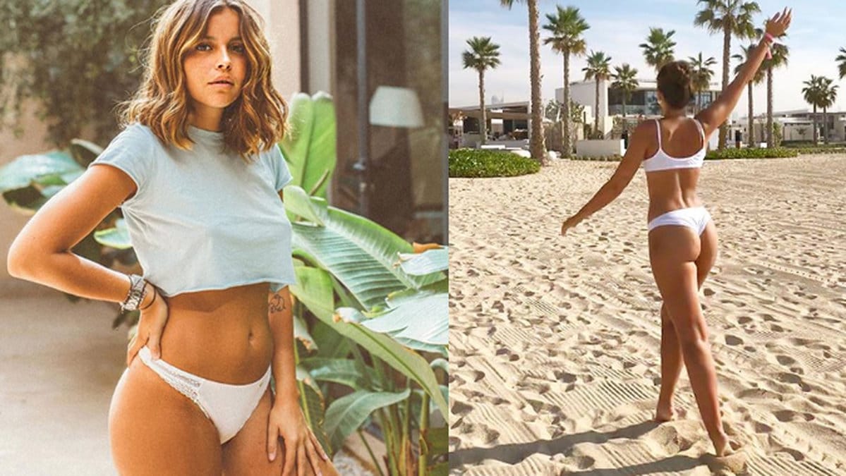 Nicole Falciani vägrar bära Calzedonia.