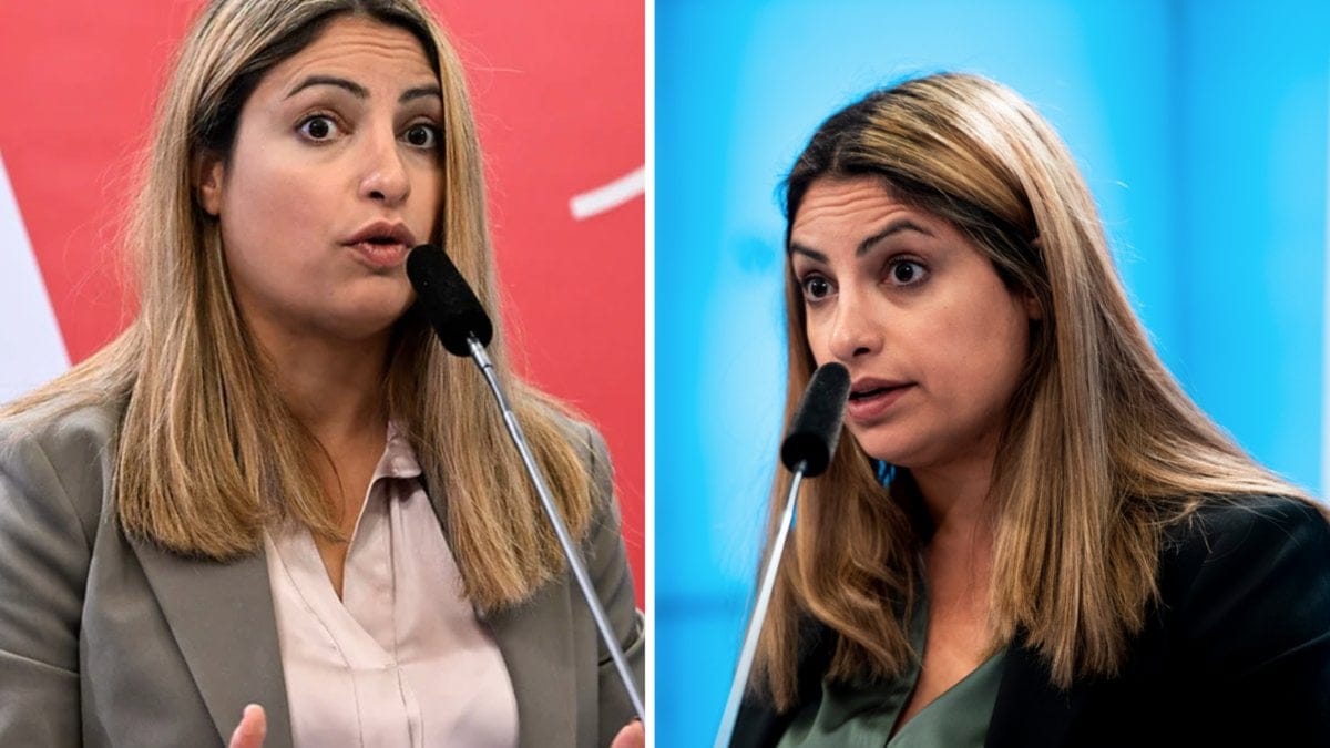 Nooshi Dadgostar (V) kallar partiets satsning på förskolan 'den viktigaste investeringen vi kan göra i våra barn och för Sveriges framtid'