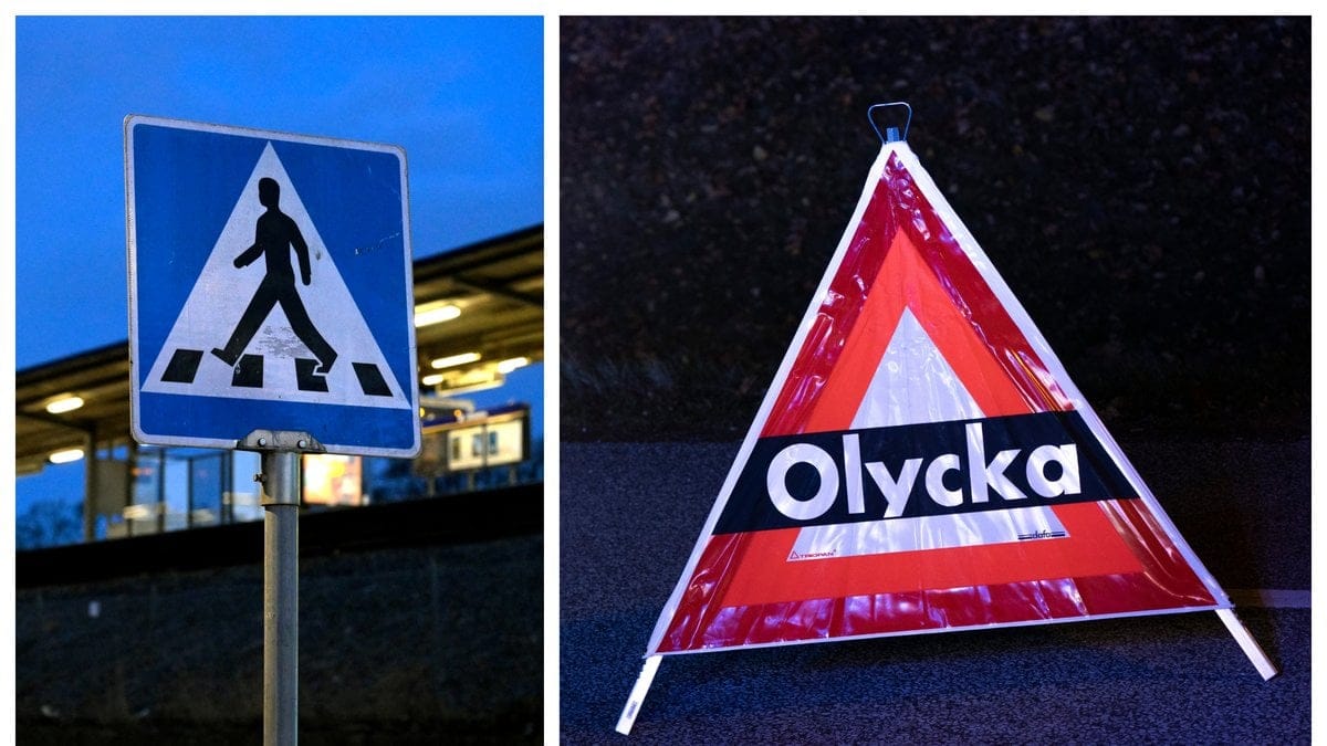 Olyckan inträffade på måndagseftermiddagen.