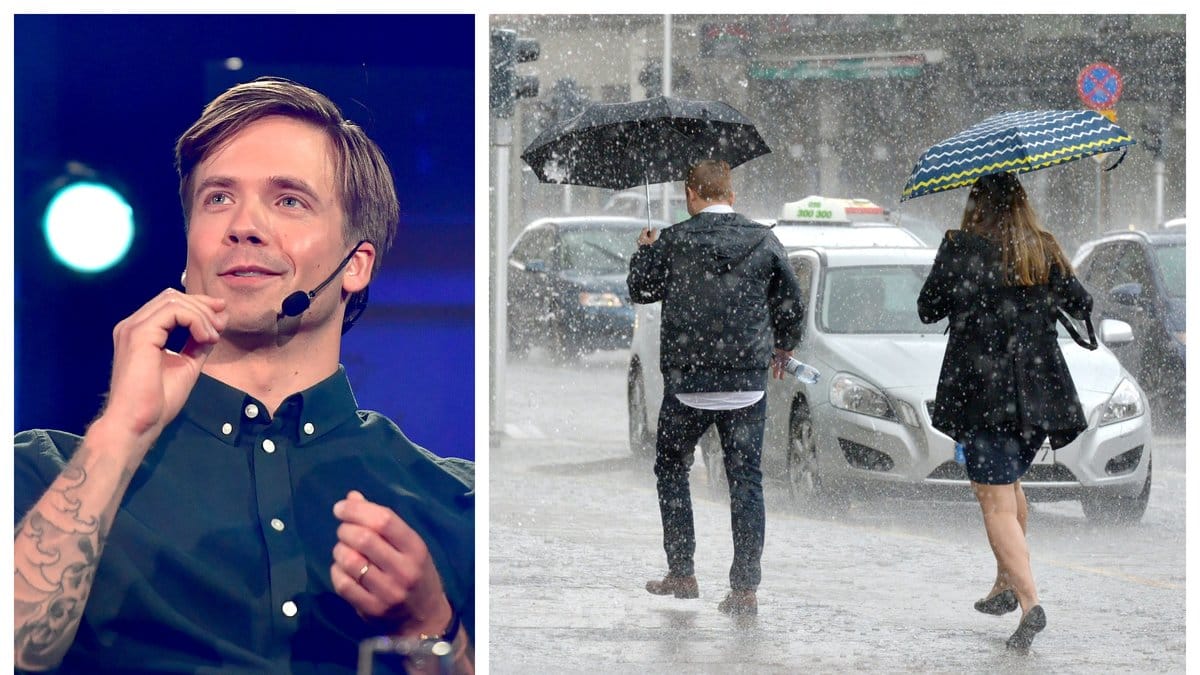 Vilken månad under sommaren har sämst väder?