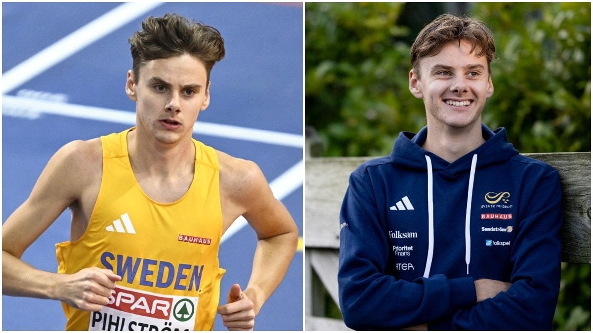 Samuel Pihlström på inomhus-EM