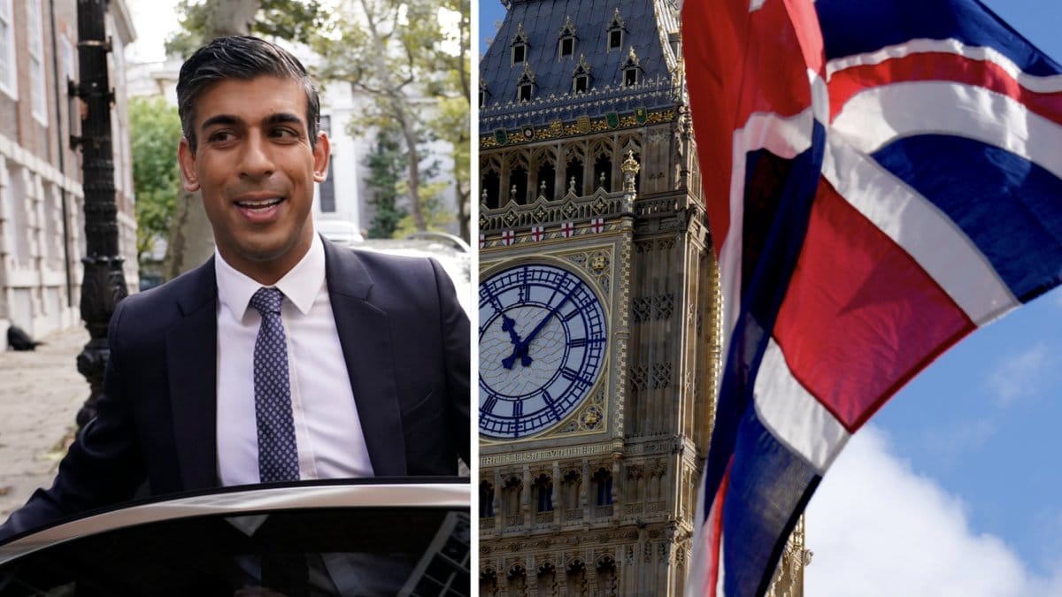 Rishi Sunak blir Storbritanniens nästa premiärminister.