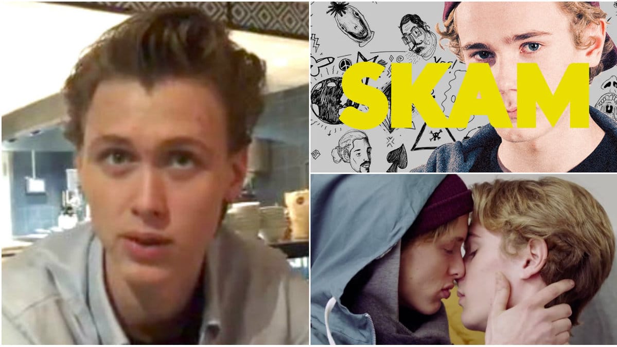 Skådispelaren som spelar Even i den populära serien SKAM.
