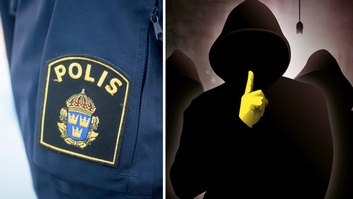 Vittnet kunde avslöja de två poliserna med hjälp av en egen bandspelare.