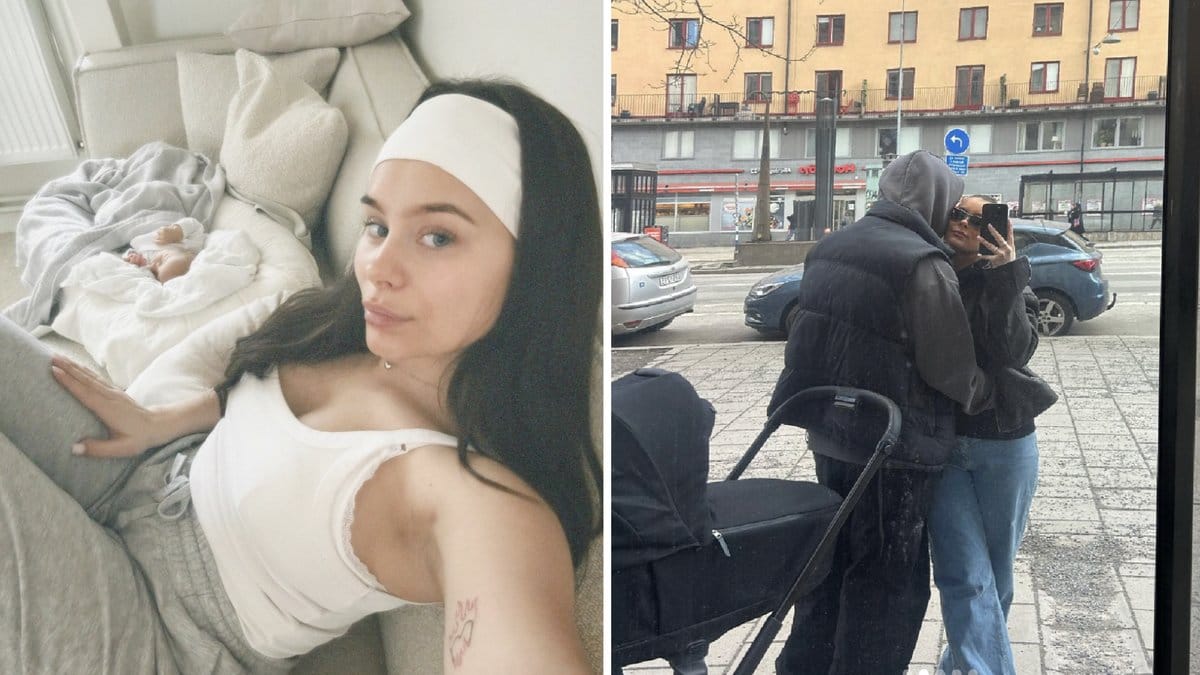 Filippa Toremo visar upp barnets pappa på Instagram