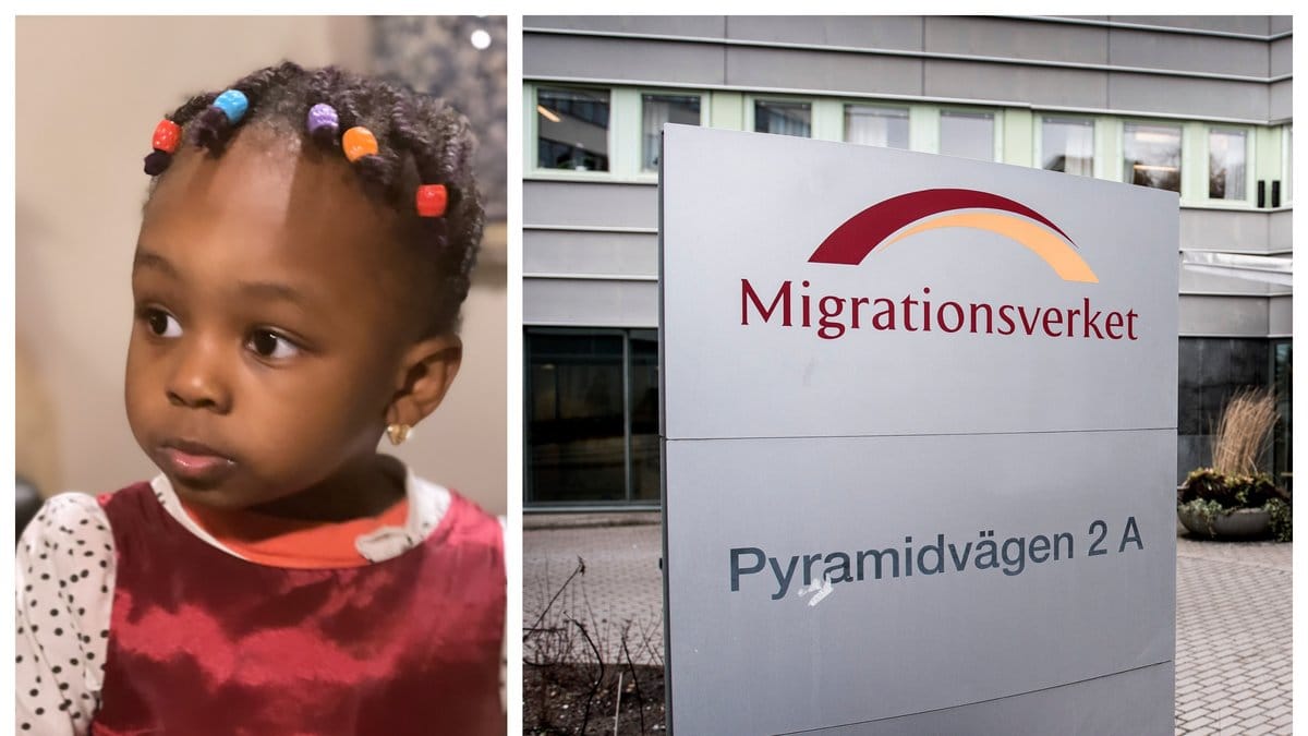 Favour, 2, riskerar att utvisas ensam till Nigeria.