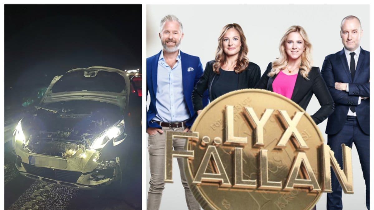 Patrik Wincent, tidigare programledare i Lyxfällan, frontalkrockade under natten mot måndag.