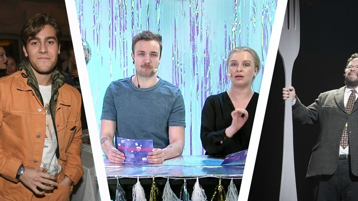 I första avsnittet av Schlagerspaning snackar Simon Lundberg och Gabriella Bark om första deltävlingens artister.