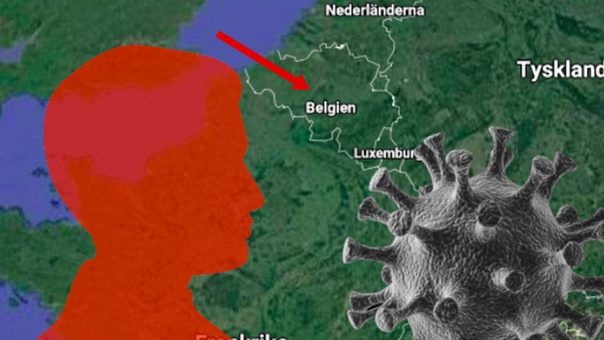 Treåring död i corona i Belgien.