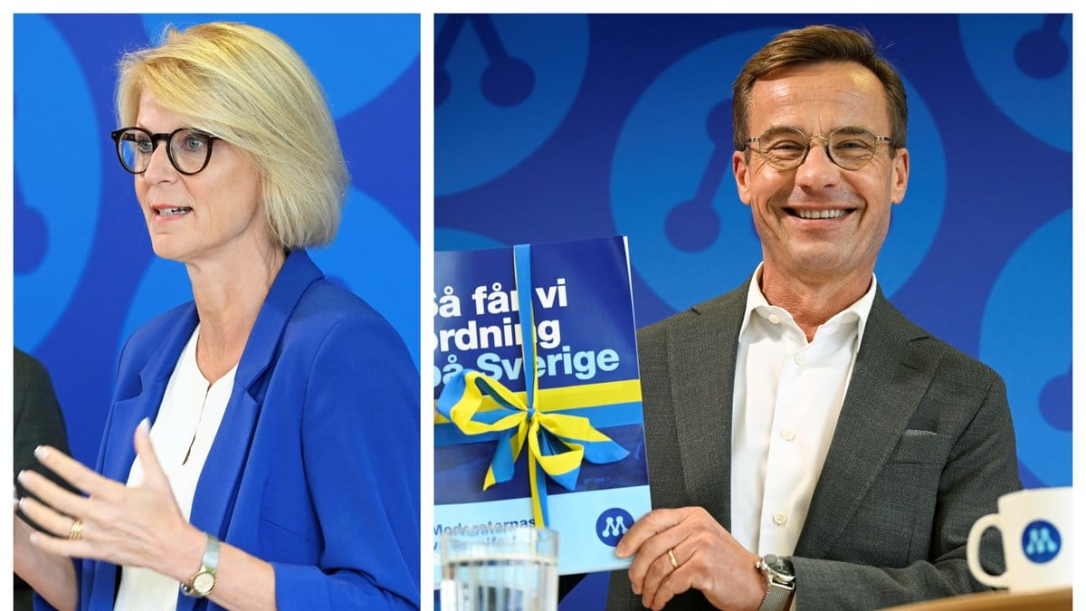 Moderaterna presenterade sitt valmanifest.