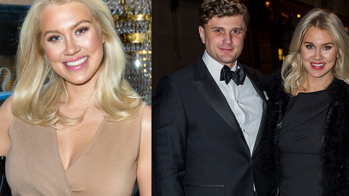Isabella Blondinbella Löwengrip och Hampus Jarlbo.