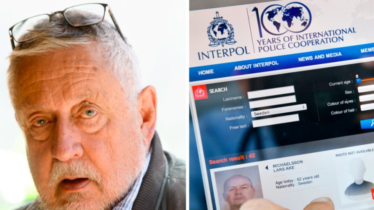 De tre männen är nu eftersökta av Interpol.