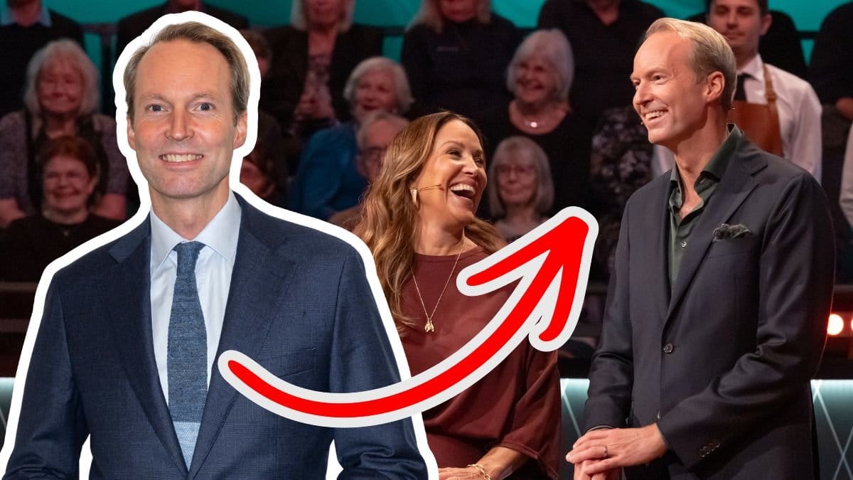 Pontus Silfverstolpe och Pontus Silfverstolpe med Renée Nyberg i Bytt är bytt VIP